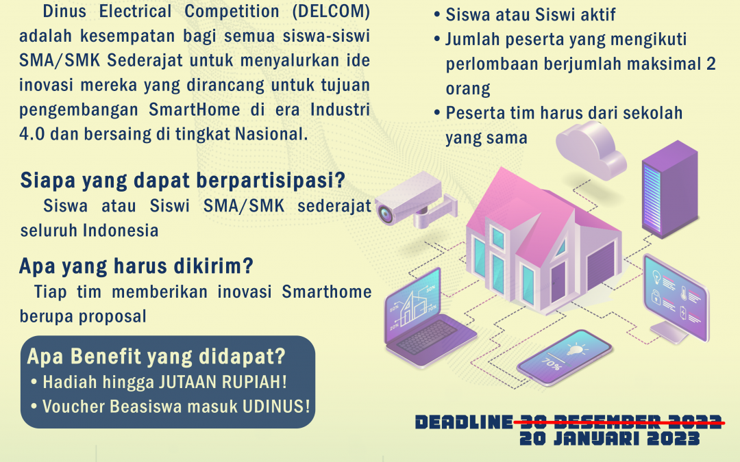 DELCOM (Dinus Electrical Competition)