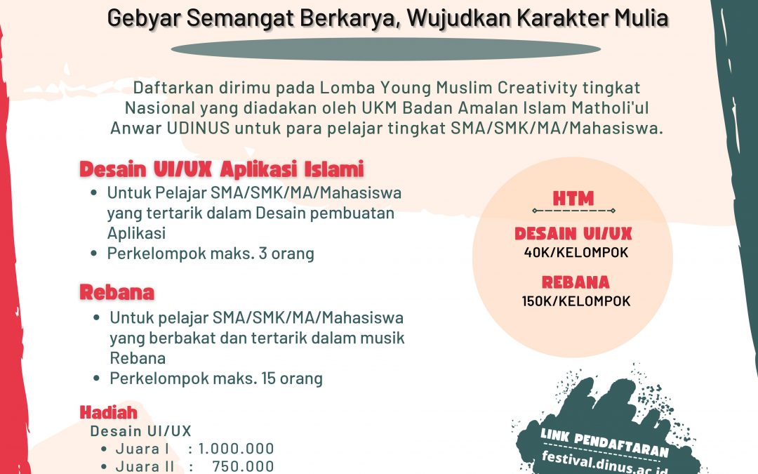Young Muslim Creativity Lomba UI/UX