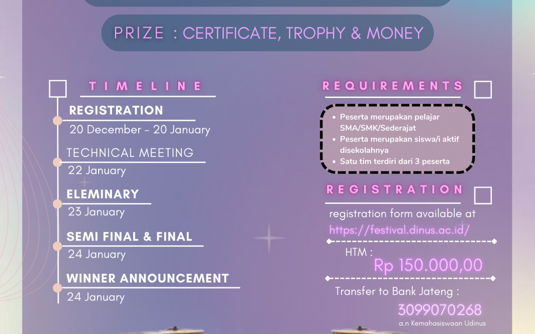 D’COMBE Debate Competition