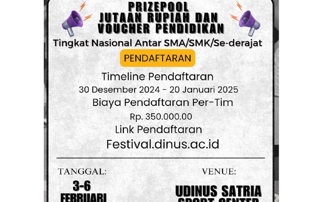 Dinus Volleyball Competition (DVC) 2025