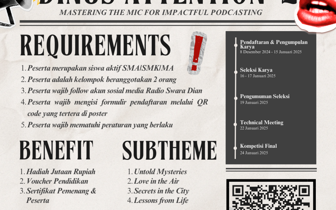 ATTENTION #2 Lomba Podcast Nasional